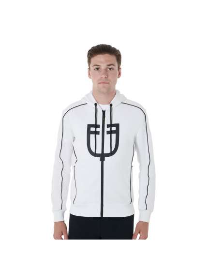 FELPA EQUESTRO UOMO CON CAPPUCCIO