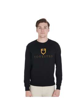 FELPA EQUESTRO UOMO GIROCOLLO IN COTONE-27145