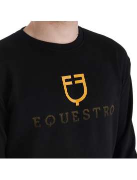 FELPA EQUESTRO UOMO GIROCOLLO IN COTONE-27147