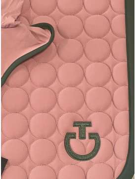 COMPLETO CAVALLERIA TOSCANA ROSA BORDO VERDE-27185