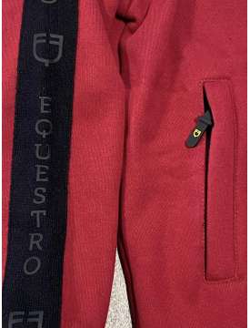FELPA EQUESTRO BAMBINA FULL ZIP PILE INTERNO-27286