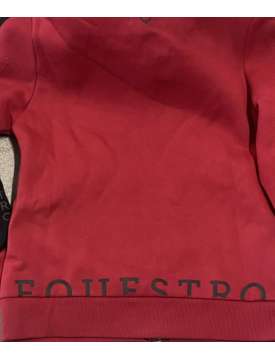 FELPA EQUESTRO BAMBINA FULL ZIP PILE INTERNO-27287