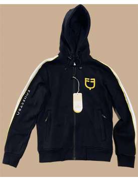 FELPA DONNA EQUESTRO INTERNO PILE CON CAPPUCCIO-27288