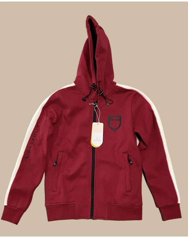 FELPA DONNA EQUESTRO INTERNO PILE CON CAPPUCCIO
