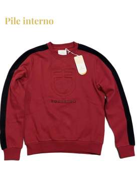 FELPA EQUESTRO DONNA GIROCOLLO LOGO STAMPATO-27293