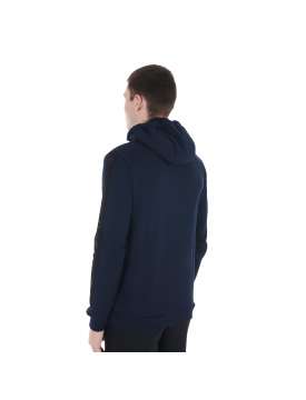 FELPA UOMO EQUESTRO CON CAPPUCCIO PILE INTERNO-27295