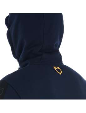 FELPA UOMO EQUESTRO CON CAPPUCCIO PILE INTERNO-27296