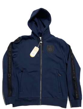 FELPA UOMO EQUESTRO CON CAPPUCCIO PILE INTERNO-27298