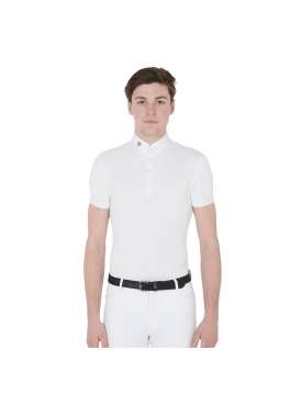 POLO DA CONCORSO EQUESTRO UOMO MANICA CORTA-27304
