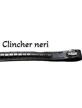 FRONTALINO IN CUOIO CLINCHER NERI BRUNITI-27367