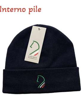 BERRETTO INVERNALE NERO INTERNO PILE-27393