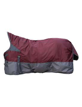 COPERTA DA PADDOCK COLLO ALTO 200GR. BICOLORE 600DENARI-27397
