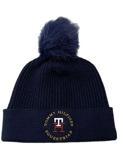 BERRETTO TOMMY HILFIGER CON POMPOM