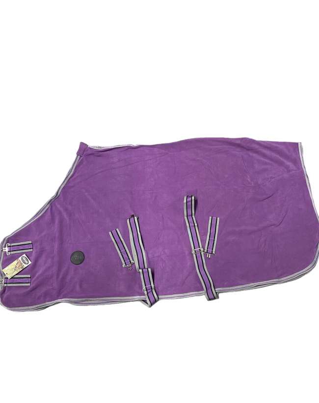 COPERTA PER CAVALLO IN PILE CON CINGHIE