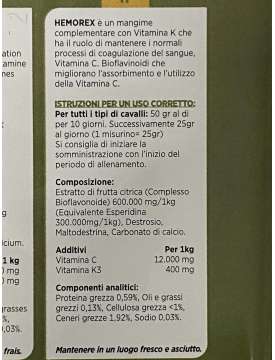 HEMOREX TRM INTEGRATORE VITAMINA K PER CAVALLI-27668
