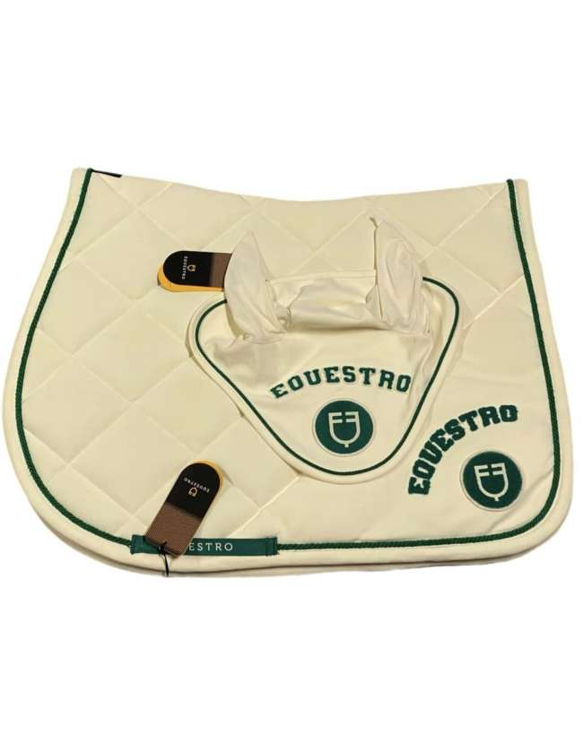 COMPLETO EQUESTRO CON LOGO E SCRITTA IN RILIEVO