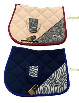 EQUESTRO SOTTOSELLA E CUFFIA ZEBRA E LEOPARD-27704