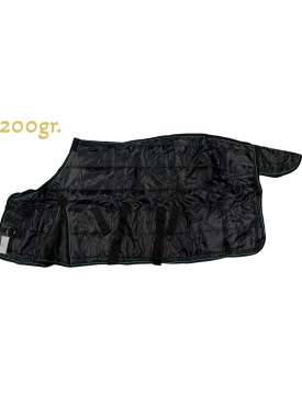 PIUMINO DA BOX NERO IMBOTTITO 200GR. PER CAVALLI-27707
