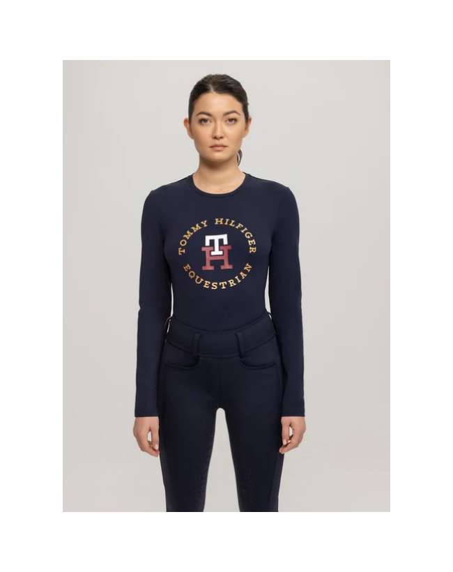 MAGLIA DONNA TOMMY HILFIGER OHIO GRAFIK TRAINING