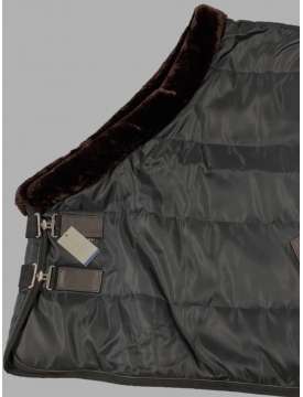 COPERTA EQUITHEME TEDDY 300 GR.COLLO PELLICCIA-27799