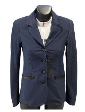 GIACCA DA CONCORSO DONNA EQUESTRO BLU TRAFORATA-27845