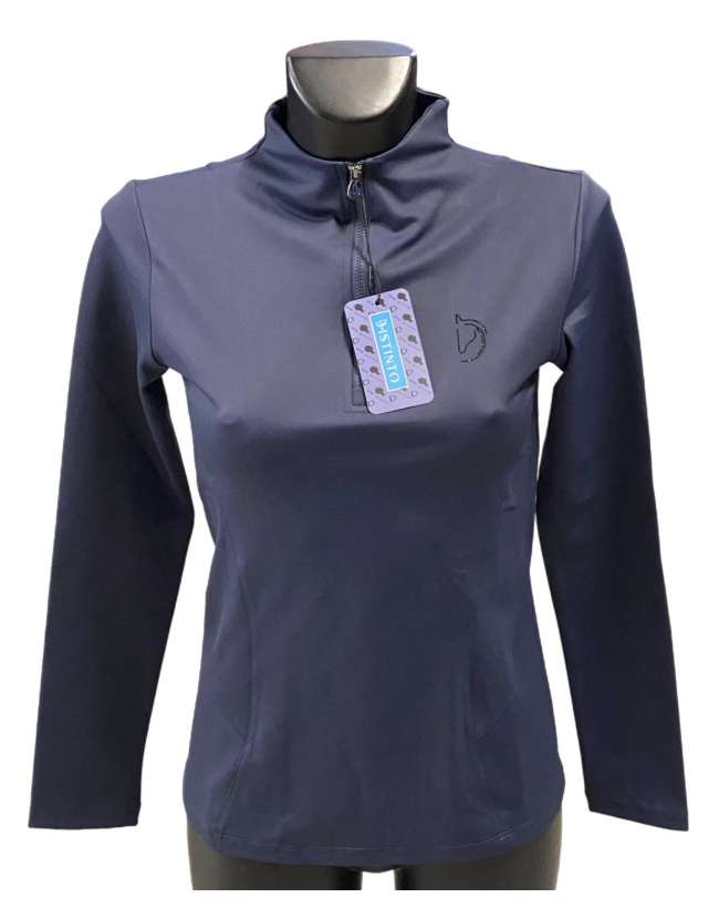 BASE LAYER FELPATO DISTINTO BLU E BIANCO