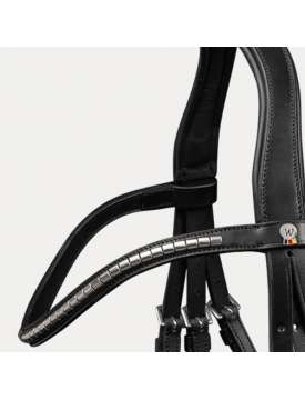 TESTIERA WALDHAUSEN IN CUOIO CLINCHER ARGENTO-28173
