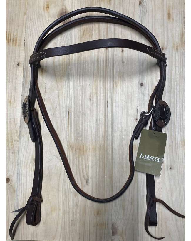 testiera western CON FIBBIE LAVORATE