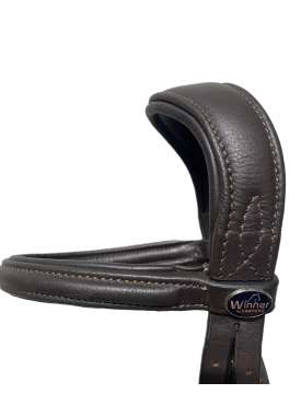 BRIGLIA SOFT IN CUOIO E PELLE MORBIDA CON REDINI-28243