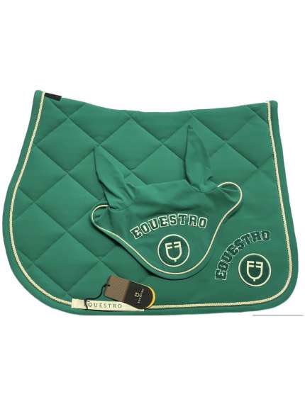 SOTTOSELLA CON CUFFIA EQUESTRO VERDE