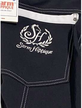 PANTALONI DONNA SARM HIPPIQUE GRIP NERO-28303