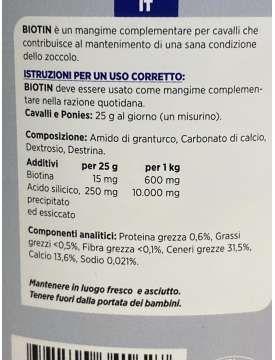 BIOTINA TRM IN POLVERE DA 1KG.-28340