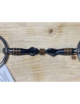 FILETTO AD ANELLI PIASTRINA CON GIOCO IN RAME-28370