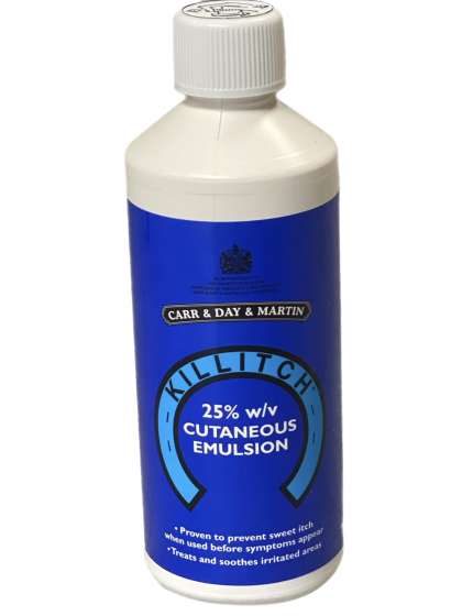 KILLITCH EMULSIONE PER DERMATITE E PRURITO SUL CAVALLO