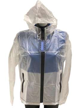 IMPERMEABILE TRASPARENTE ANTIPIOGGIA DISTINTO-28429