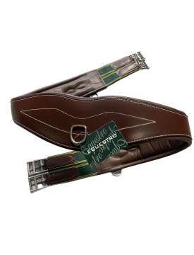 SOTTOPANCIA EQUESTRO SAGOMATO MARRONE-28448