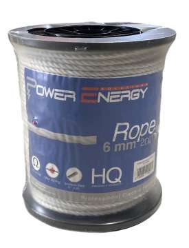 CORDA ELETTRICA 6MM. ROTOLO DA 200MT-28556