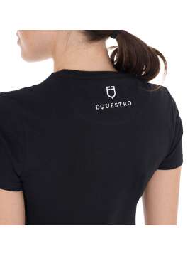 T-SHIRT EQUESTRO DONNA STAMPA GOMMATA-28619