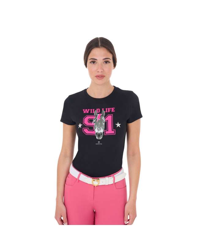 T-SHIRT ESTIVA EQUESTRO DONNA COLLEZIONE 2025