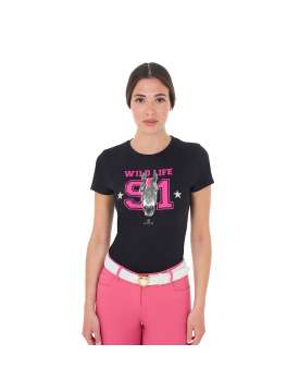 MAGLIETTA EQUESTRO DONNA WILD LIFE-28621