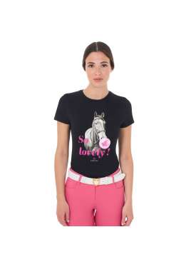 T-SHIRT EQUESTRO DONNA LOVELY COTTON-28664