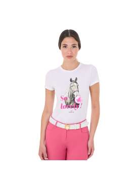 T-SHIRT EQUESTRO DONNA LOVELY COTTON-28667