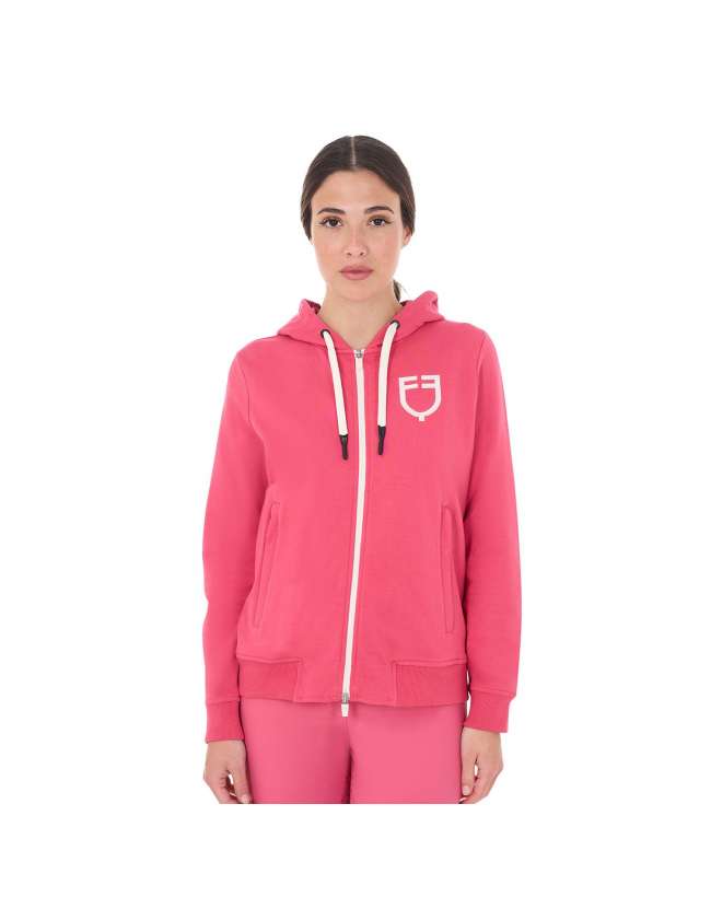 FELPA DONNA EQUESTRO CON CAPPUCCIO