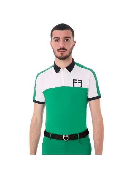 POLO EQUESTRO UOMO TRAINING BICOLORE