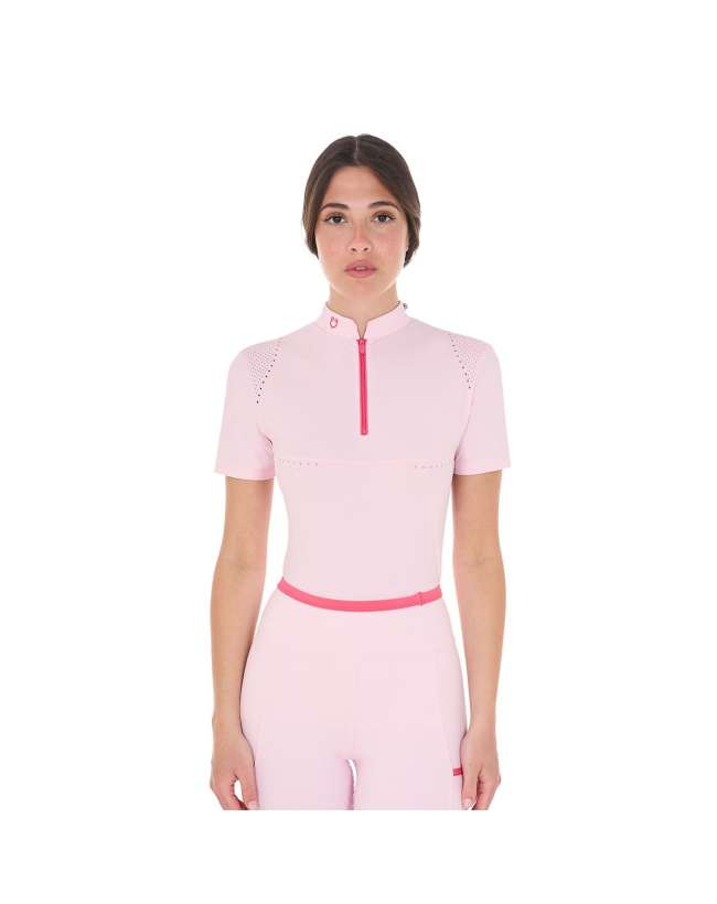 POLO EQUESTRO DONNA TRAINING TRAFORATA