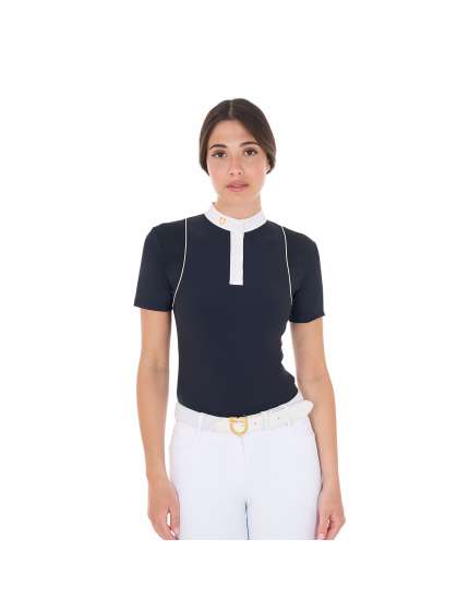 POLO EQUESTRO DONNA COMPETITION BOTTON