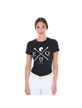 T-SHIRT EQUESTRO DONNA IN COTONE-28760