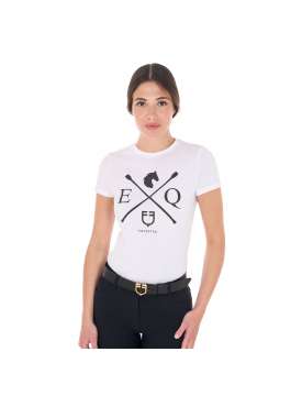 T-SHIRT EQUESTRO DONNA IN COTONE-28763