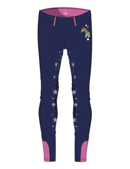 LEGGINGS DA BAMBINA PONY FULL GRIP