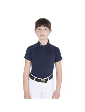 POLO DA BAMBINA EQUESTRO BIANCA E DA ALLENAMENTO-28860